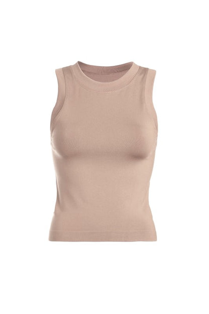 Smooth Thick Banded Tank (Multiple Colors)
