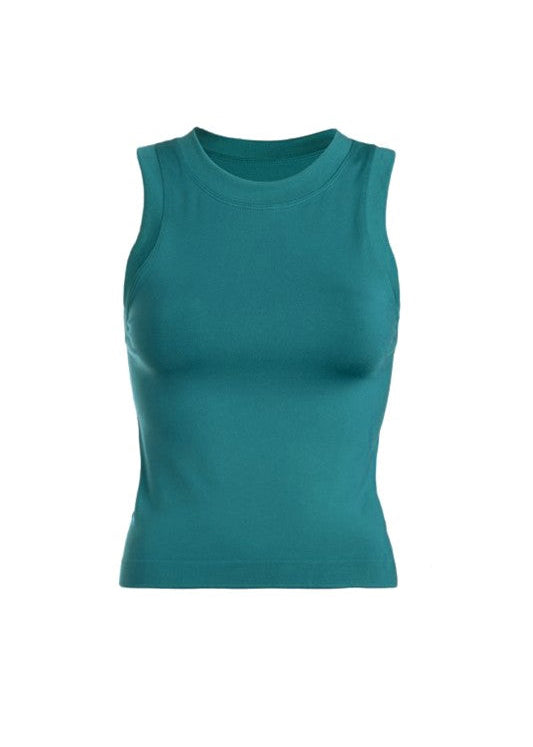 Smooth Thick Banded Tank (Multiple Colors)