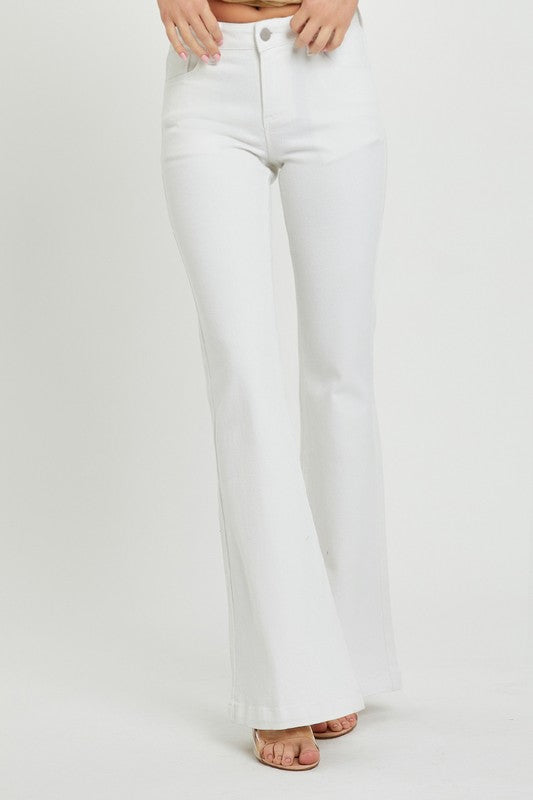 Tummy Control Low Rise Flare Jeans