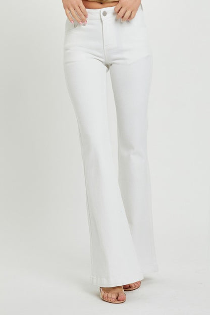 Tummy Control Low Rise Flare Jeans