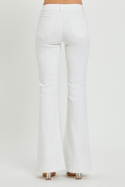 Tummy Control Low Rise Flare Jeans