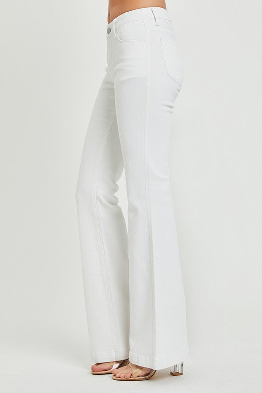 Tummy Control Low Rise Flare Jeans