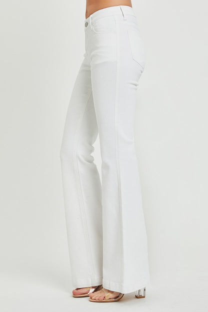 Tummy Control Low Rise Flare Jeans