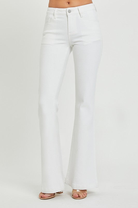Tummy Control Low Rise Flare Jeans