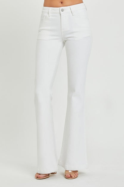 Tummy Control Low Rise Flare Jeans