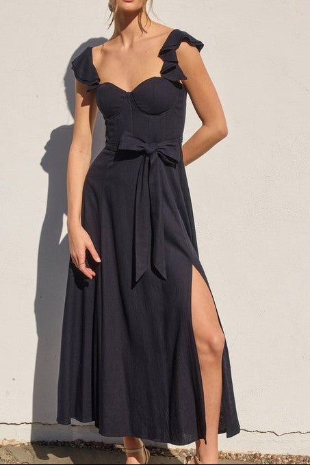 Heaven Sent Corset Flutter Dress