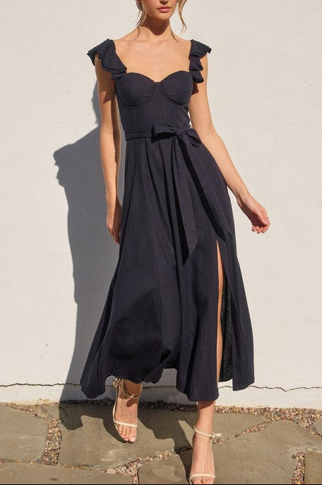 Heaven Sent Corset Flutter Dress