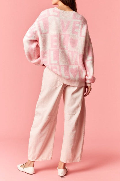 Mineral Washed Eyelet Thru Cotton Belt Barrel Light Pink Jean