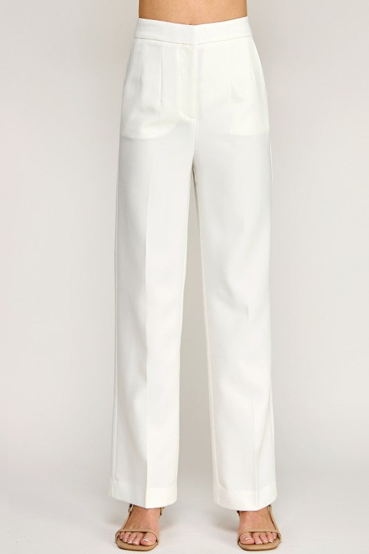 Solid Long Pants