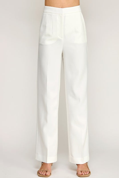 Solid Long Pants