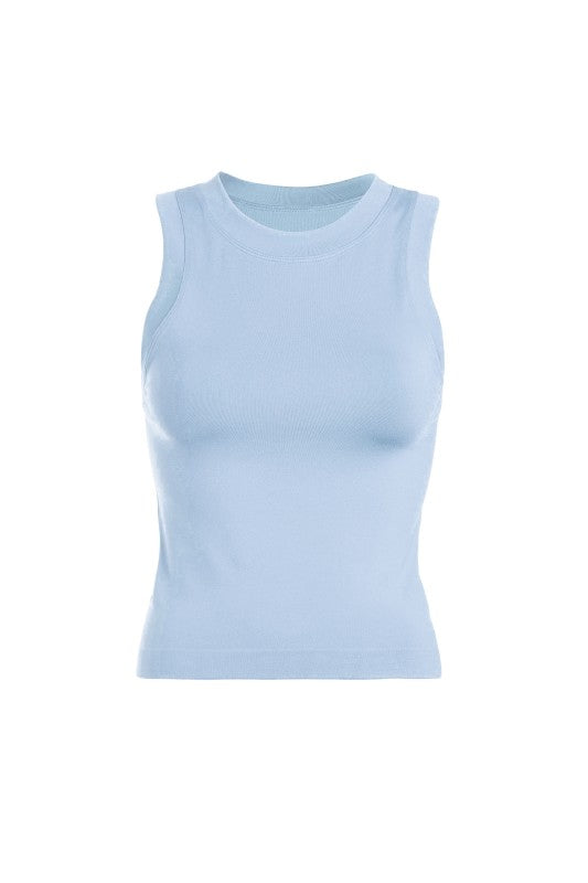 Smooth Thick Banded Tank (Multiple Colors)