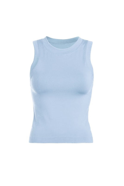 Smooth Thick Banded Tank (Multiple Colors)