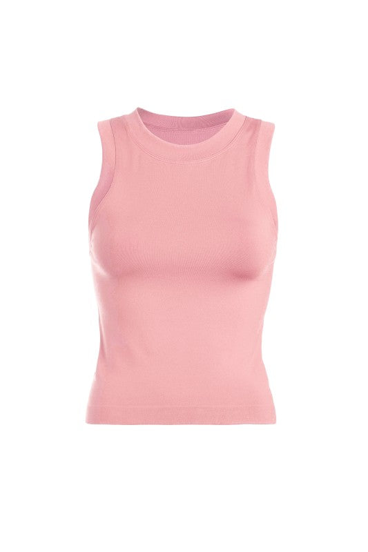 Smooth Thick Banded Tank (Multiple Colors)