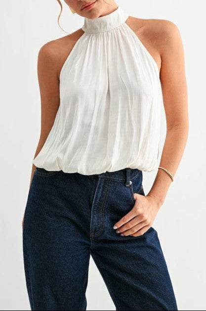 Whisper Luxe Mock-Neck Top