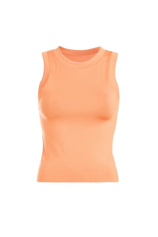 Smooth Thick Banded Tank (Multiple Colors)