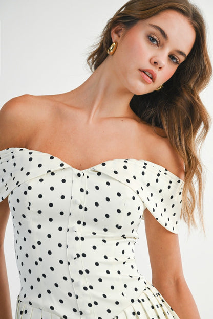 Off-The-Shoulder Mini Dress