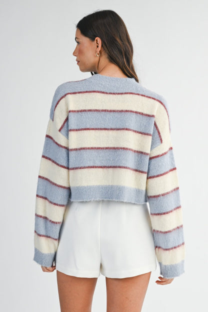 Stripe Knit Sweater