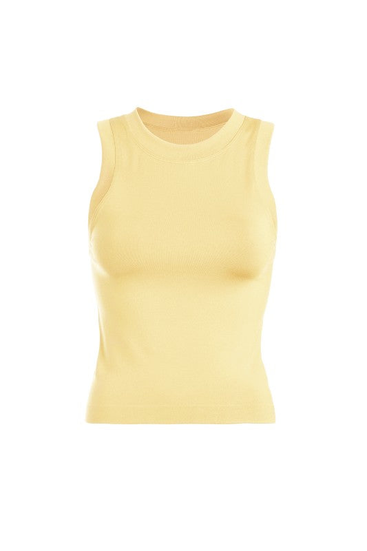 Smooth Thick Banded Tank (Multiple Colors)
