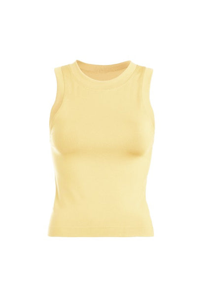 Smooth Thick Banded Tank (Multiple Colors)