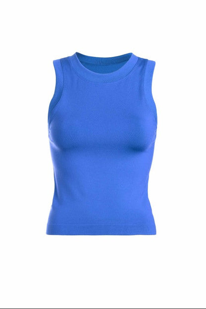 Smooth Thick Banded Tank (Multiple Colors)
