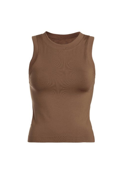 Smooth Thick Banded Tank (Multiple Colors)